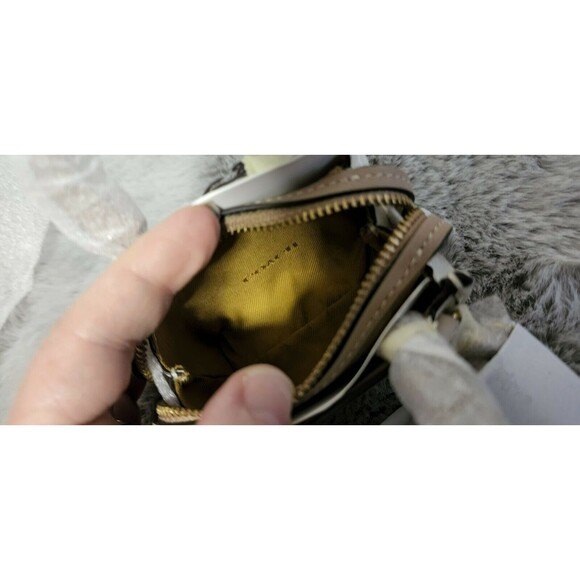 COACH 1941 Rogue Mini Charm TEA ROSE Chalk /Gold NWT - Picture 9 of 10